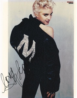 Madonna Signed 8x10 Photo